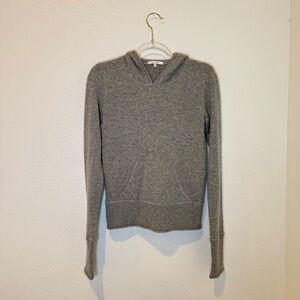 Vince XS 100% Cashmere Hooded Sweater